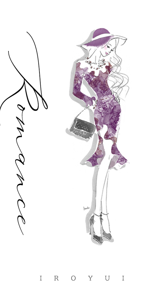 パーソナルデザイン診断PDロマンスに似合うコートとスカート例